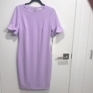 Lilac Calvin Klein Dress